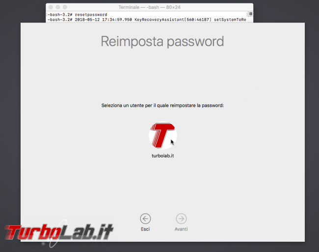 [risolto] Password Mac dimenticata!! Come recuperare / resettare password macOS?