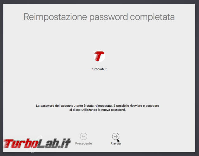 [risolto] Password Mac dimenticata!! Come recuperare / resettare password macOS?