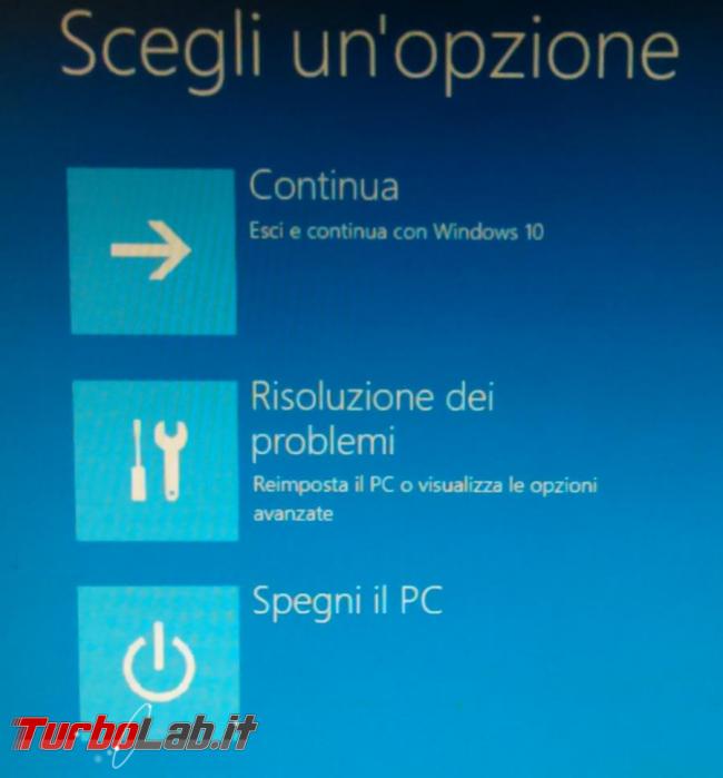 [risolto] PC Windows 10 non si avvia: KMODE_EXCEPTION_NOT_HANDLED klbackupdisk.sys dopo aggiornamento (schermata blu/verde)