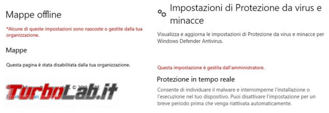 [Risolto] Perché compare Windows 10 messaggio “Alcune queste impostazioni sono nascoste gestite organizzazione”