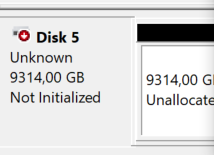 [risolto] Problema hard disk / SSD non riconosciuto rilevato: cosa fare quando Windows non vede nuovo disco (guida) - disco non inizializzato