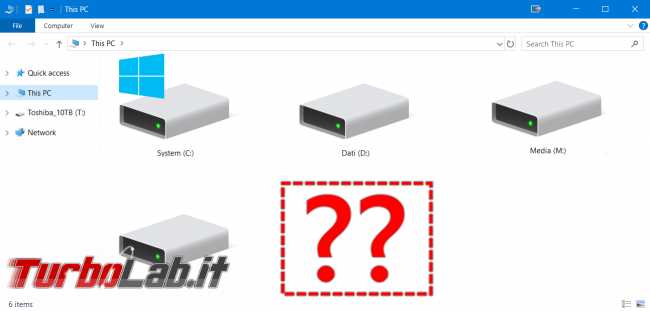 [risolto] Problema hard disk / SSD non riconosciuto rilevato: cosa fare quando Windows non vede nuovo disco (guida) - disco non rilevato spotlight