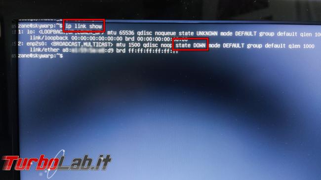 [risolto] Ubuntu Server: connessione rete assente (LED scheda Ethernet spenti) Internet down dopo riavvio. Cosa fare? - IMG_20240908_145944