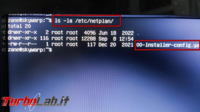[risolto] Ubuntu Server: connessione rete assente (LED scheda Ethernet spenti) Internet down dopo riavvio. Cosa fare? - IMG_20240908_150322