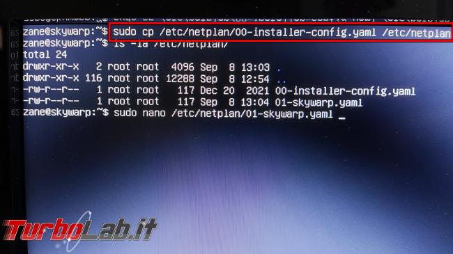 [risolto] Ubuntu Server: connessione rete assente (LED scheda Ethernet spenti) Internet down dopo riavvio. Cosa fare? - IMG_20240908_150450