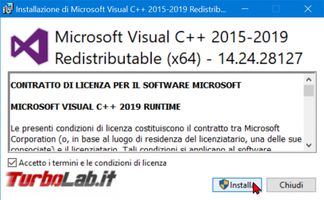 [risolto] VCRUNTIME140.dll download - Errore sistema: esecuzione codice non può proseguire perché VCRUNTIME140.dll non è stato trovato: come risolvere?