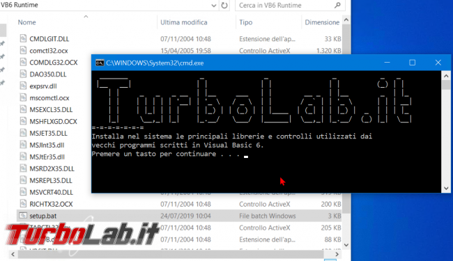 Risolvere errore &quot; componente comctl32.ocx dipendenze non è correttamente registrato&quot; Windows 10 - Download Pacchetto DLL OCX mancanti - Mobile_zShot_1563958118