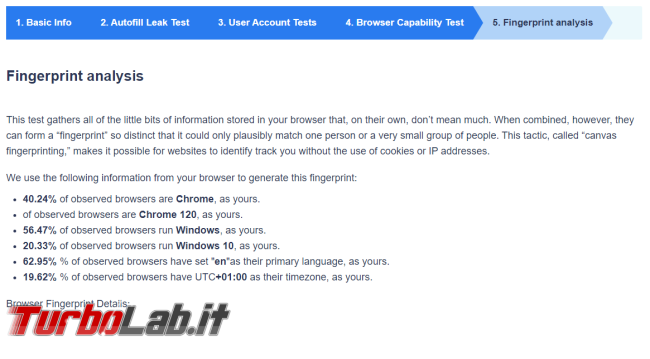 Risorse online testare confrontare browser