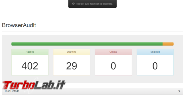 Risorse online testare confrontare browser