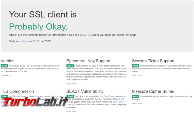 Risorse online testare confrontare browser