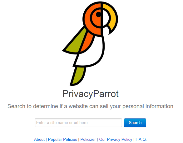 Risorse valutare rapidamente EULA privacy policy siti programmi