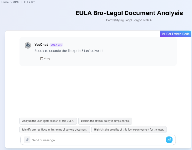 Risorse valutare rapidamente EULA privacy policy siti programmi
