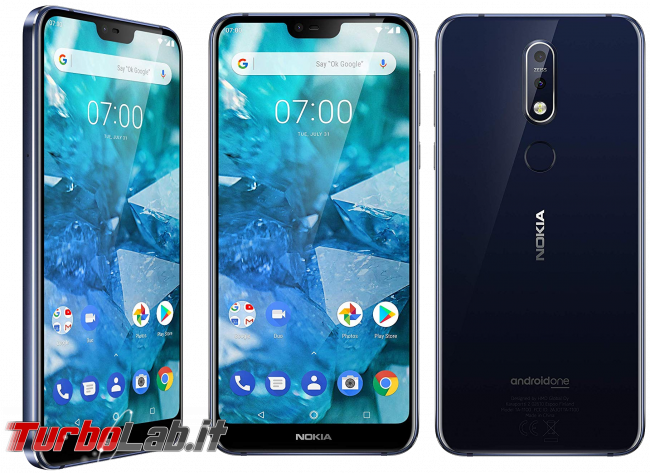 Risparmiare acquistando smartphone Android generazione precedente: guida migliori - smartphone nokia 7.1