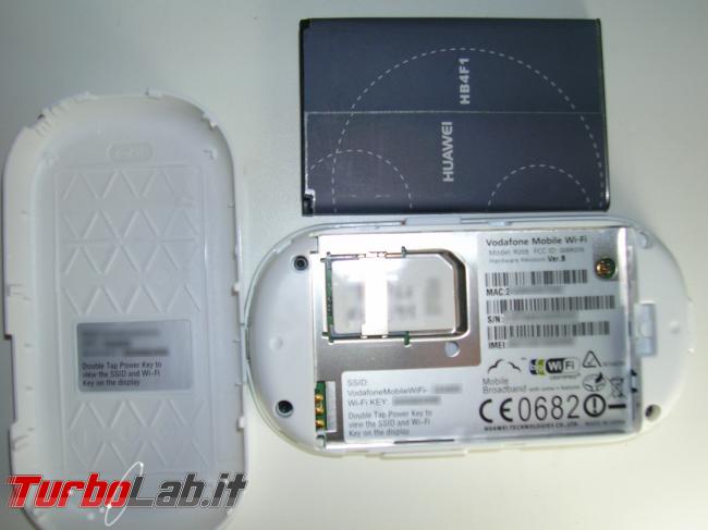 Router 3G Vodafone Mobile Wi-Fi R205: come utilizzare SIM qualsiasi operatore (TIM, Wind, 3 Tre, Tiscali, Fastweb)