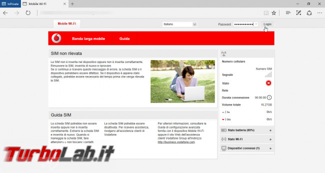 Router 3G Vodafone Mobile Wi-Fi R205: come utilizzare SIM qualsiasi operatore (TIM, Wind, 3 Tre, Tiscali, Fastweb) - Mobile_zShot_1484994015