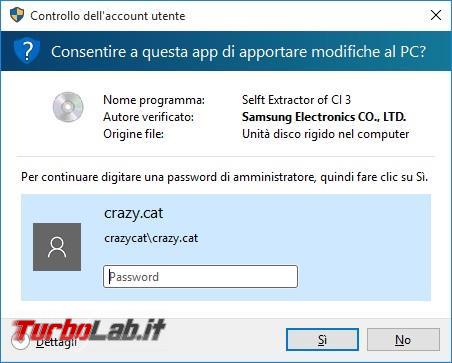 RunAsTool permette eseguire sempre programmi privilegi elevati
