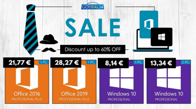 Saldi Godeal24: Windows 10 soli 8,14 € risparmi fino 60% - FrShot_1624001146_