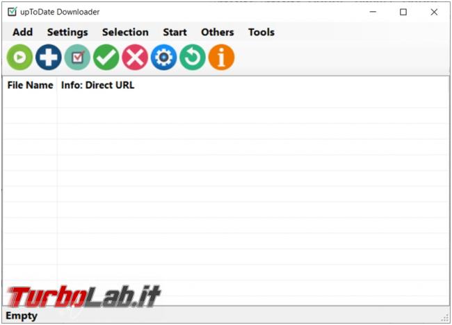 Scarica tutti programmi preferiti Uptodate downloader