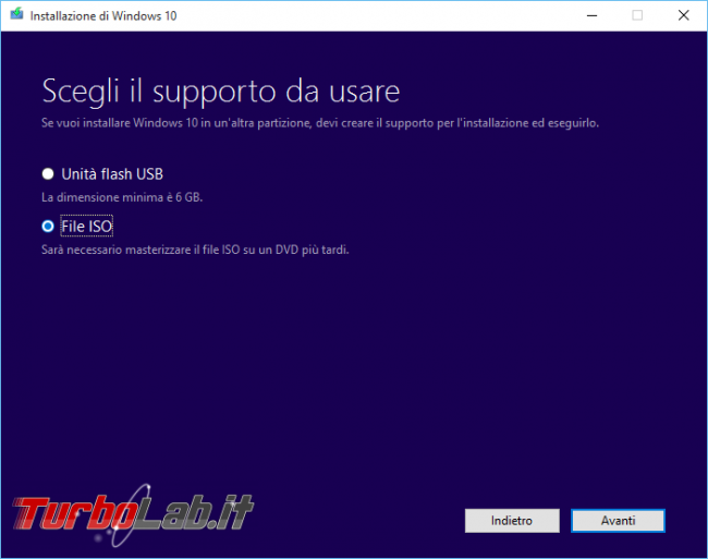 Scaricare Windows 10 DVD/ISO italiano: download diretto ufficiale (versione 22H2, Aggiornamento 2022) - windows 10 iso download 05