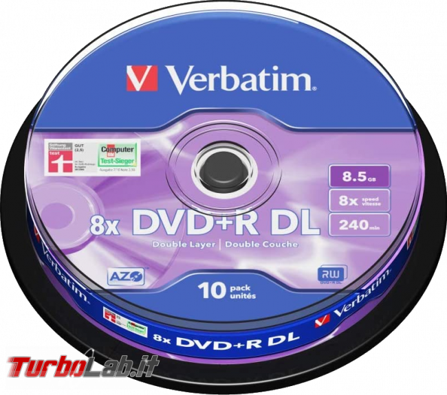 Scaricare Windows 11 DVD/ISO italiano: download diretto ufficiale (versione 23H2, Aggiornamento 2023) (video) - Verbatim DVD+R DL Double Layer