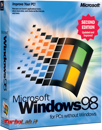 Scaricare Windows 98 CD/ISO italiano: download diretto verificato - windows 98 se box