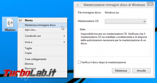Scaricare Windows Vista DVD/ISO italiano: download diretto ufficiale - windows masterizza immagine iso disco