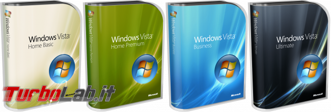 Scaricare Windows Vista DVD/ISO italiano: download diretto ufficiale - windows vista box
