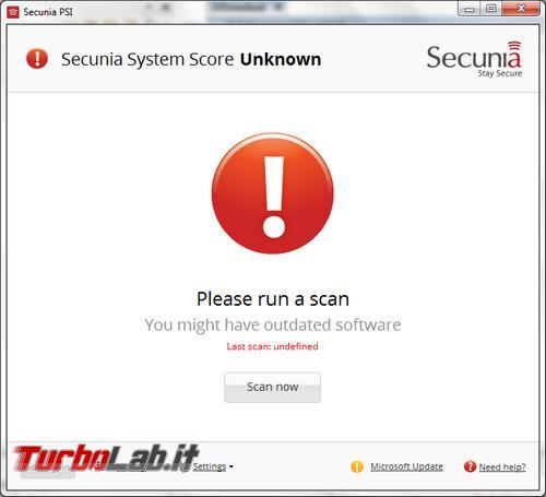 Secunia PSI, aggiorna programmi automaticamente ( forse no…)