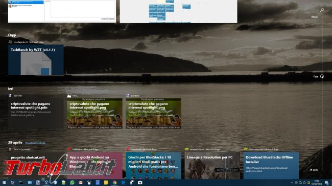 Sequenza temporale Windows 10 (Timeline): cos'è come usarla meglio Google Chrome - windows 10 timeline