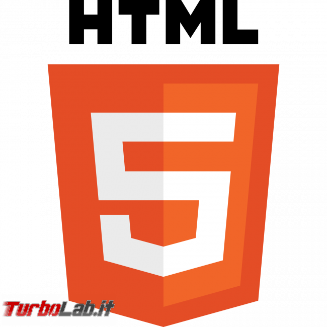 Si può fare meno Flash Player? - HTML5_logo_and_wordmark.svg