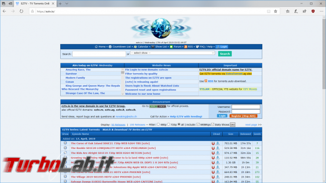 Siti BitTorrent italiani 2024: 10 migliori indici trovare .torrent ITA (alternative TNTVillage)