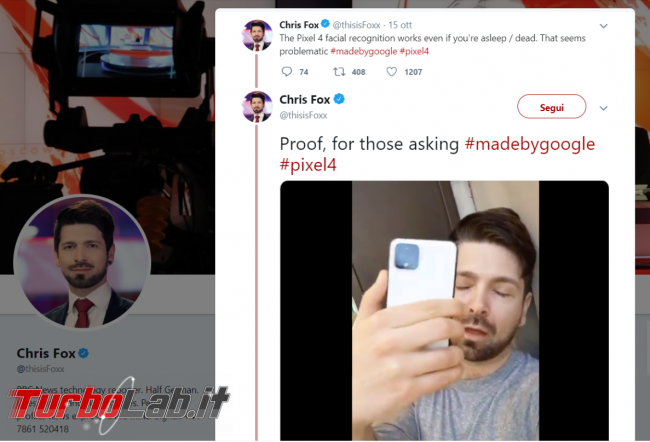 smartphone Pixel 4 si può sbloccare se utente ha occhi chiusi - FrShot_1571386697