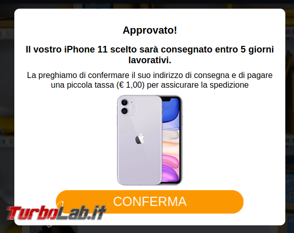 SMS Amazon: Hai messaggio riguardante articolo nome arrivato 3. classifica