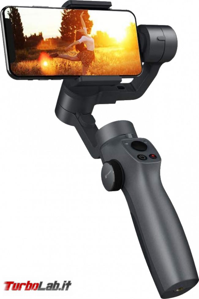Stabilizzatore smartphone Funsnap Capture 2: recensione, video-prova, impressioni d'uso (gimbal) - funsnap capture 2 transparent