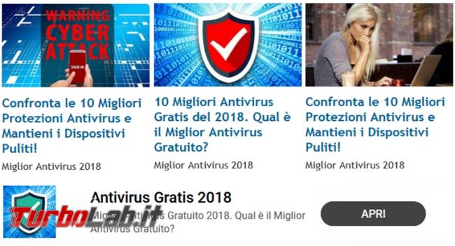 State attenti Total AV (falso) miglior antivirus 2018