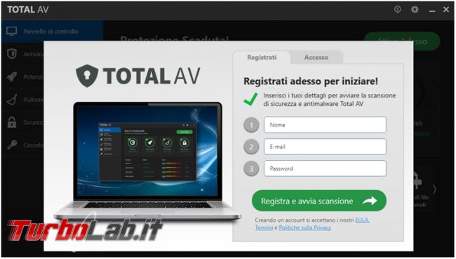 State attenti Total AV (falso) miglior antivirus 2018