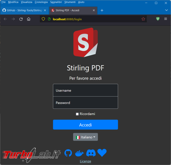 Stirling PDF tool multifunzione gestione modifica file PDF