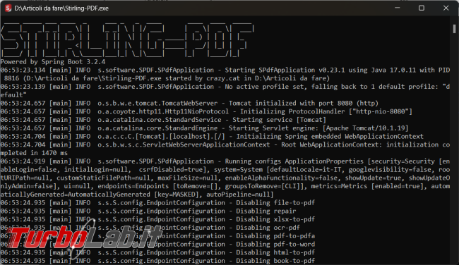 Stirling PDF tool multifunzione gestione modifica file PDF