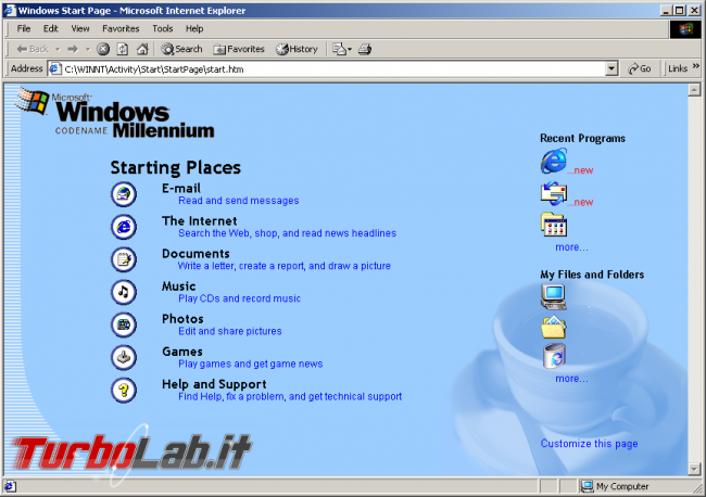 storia Windows, anno 1999: Windows Neptune