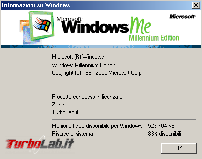 storia Windows, anno 2000: Windows ME (Millennium Edition)