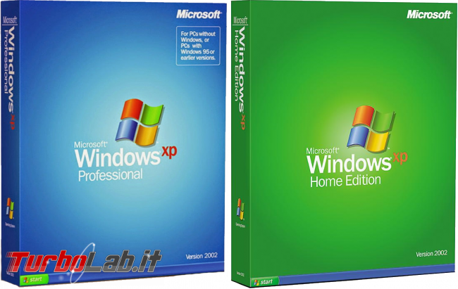 storia Windows, anno 2001: Windows XP