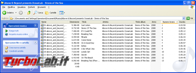 storia Windows, anno 2001: Windows XP - windows xp explorer mp3 metadata