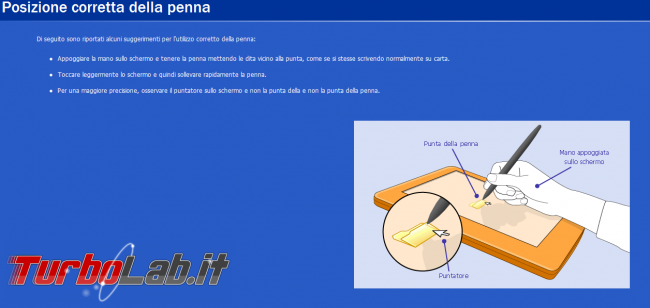 storia Windows, anno 2002: Windows XP Tablet PC Edition - esercitazione windows xp tablet pc edition 2005