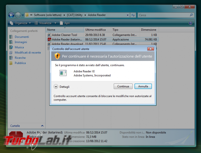 storia Windows, anno 2006: Windows Vista - windows vista secure desktop uac