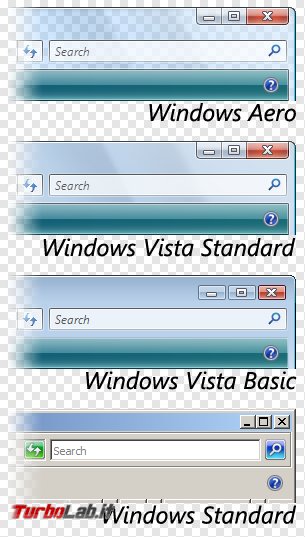 storia Windows, anno 2006: Windows Vista - windows vista visual style aero basic