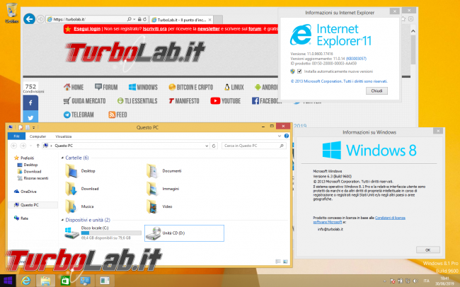 storia Windows, anno 2013: Windows 8.1 - Windows 8.1 desktop