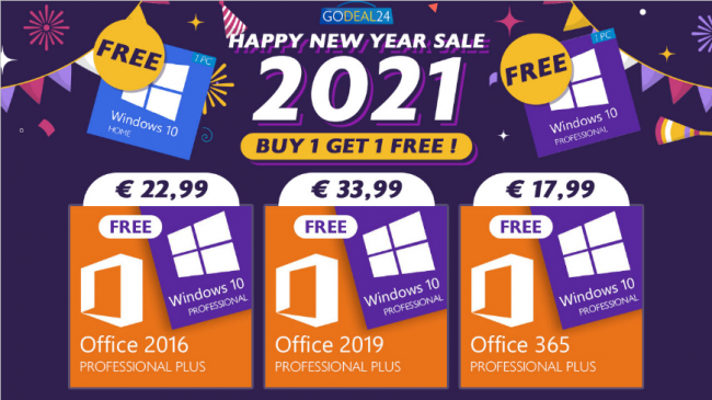 Super saldi Capodanno 2021: ottieni Microsoft Office Pro Plus Windows 10 gratuitamente approfitta codici sconto! - FrShot_1608976658_