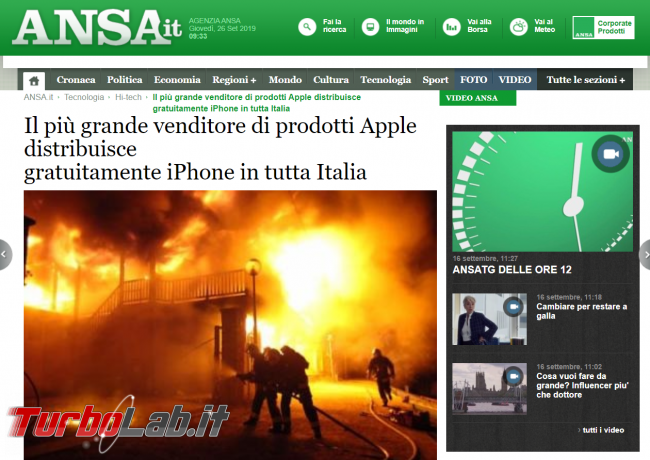 Svendita iPhone dopo incendio magazzino rivenditore: truffa/bufala fiocchi - FrShot_1569483384