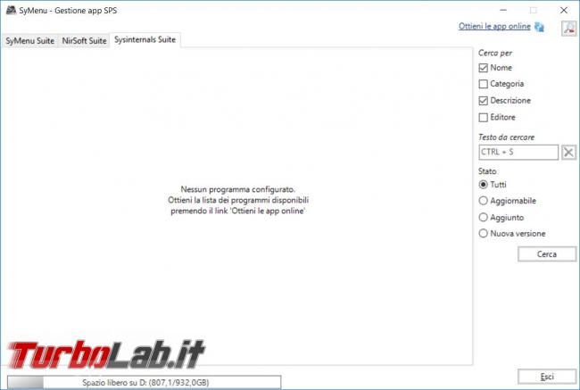 Symenu crea menu portable avviare programmi pendrive non solo quelli
