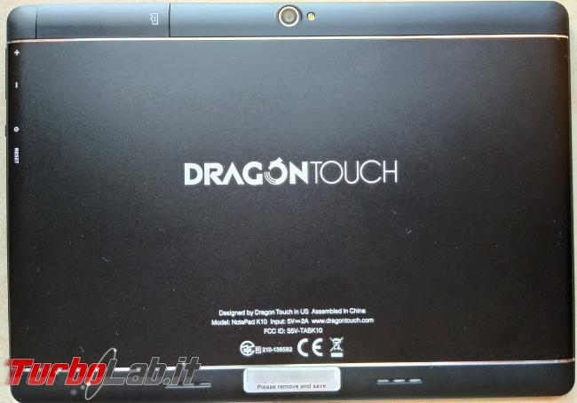 Tablet Android Dragon Touch Notepad K10: recensione, prova impressioni d'uso - Dragon Touch Notepad K10 (3)